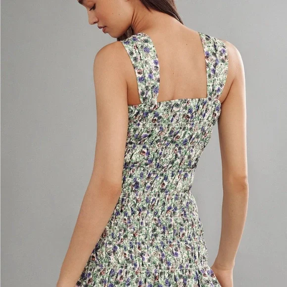 Endless Rose Sleeveless Smocked Mini Dress - Picture 2 of 2